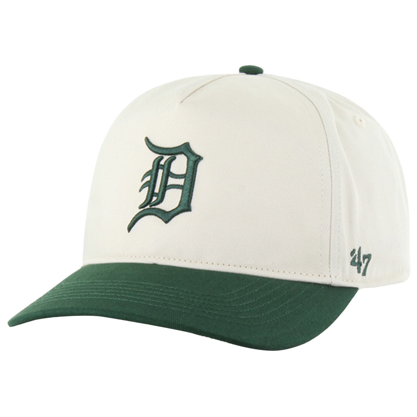 47 Brand Tigers Two Tone Hitch Visor - Men's - Natural/Dark Green