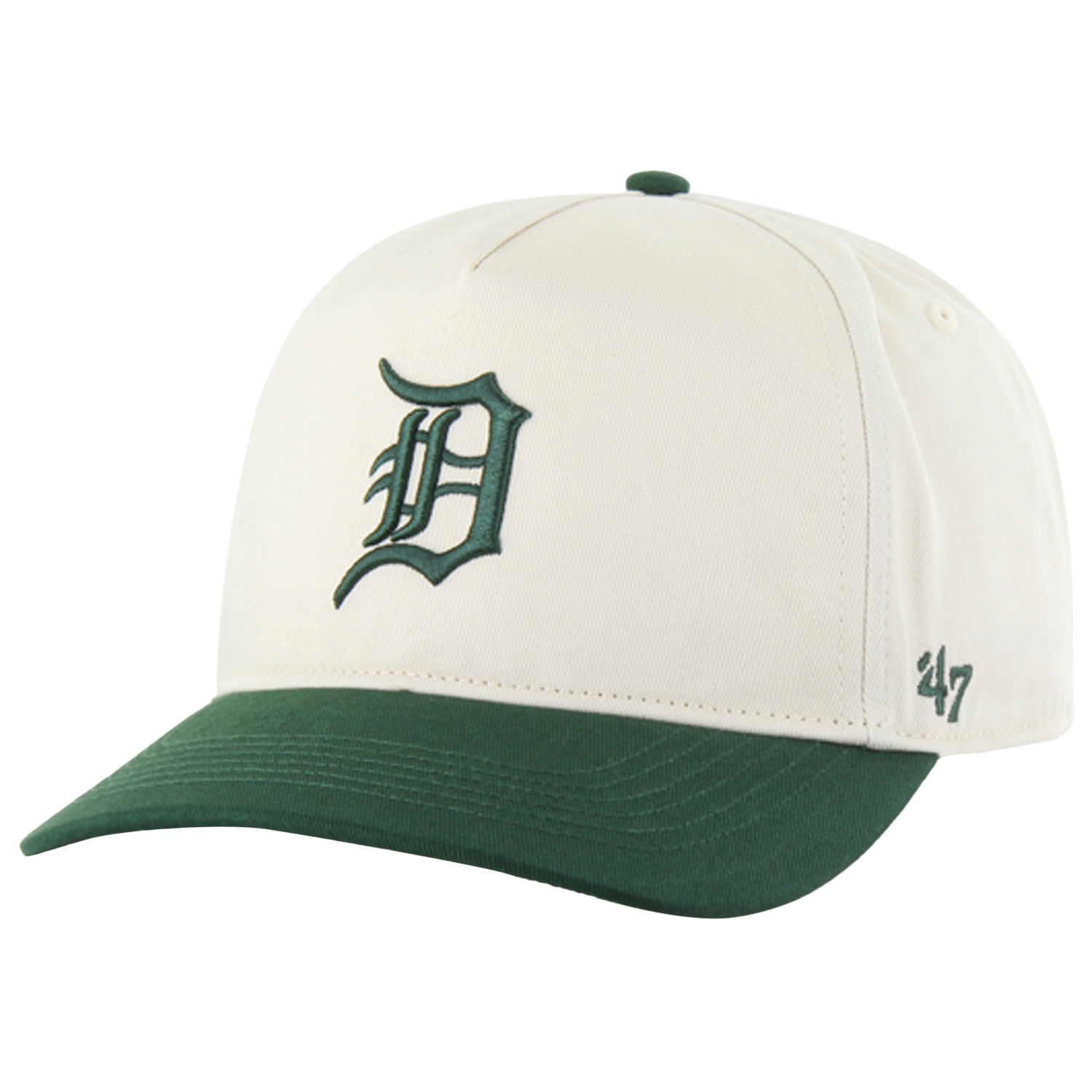 47 Brand Tigers Two Tone Hitch Visor - Men's - Natural/Dark Green