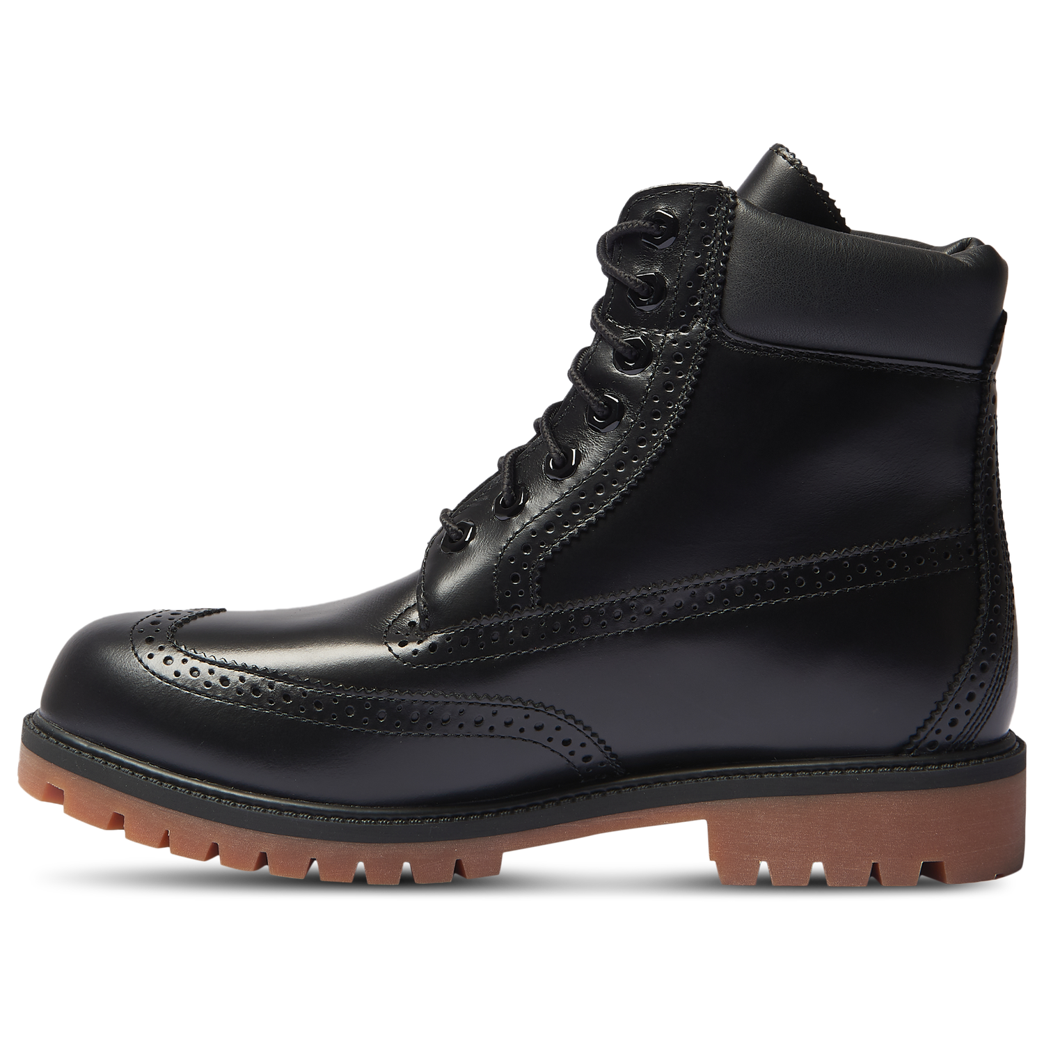 Timberland 6 Inch Brogue Boots - Men's - Heritage Black
