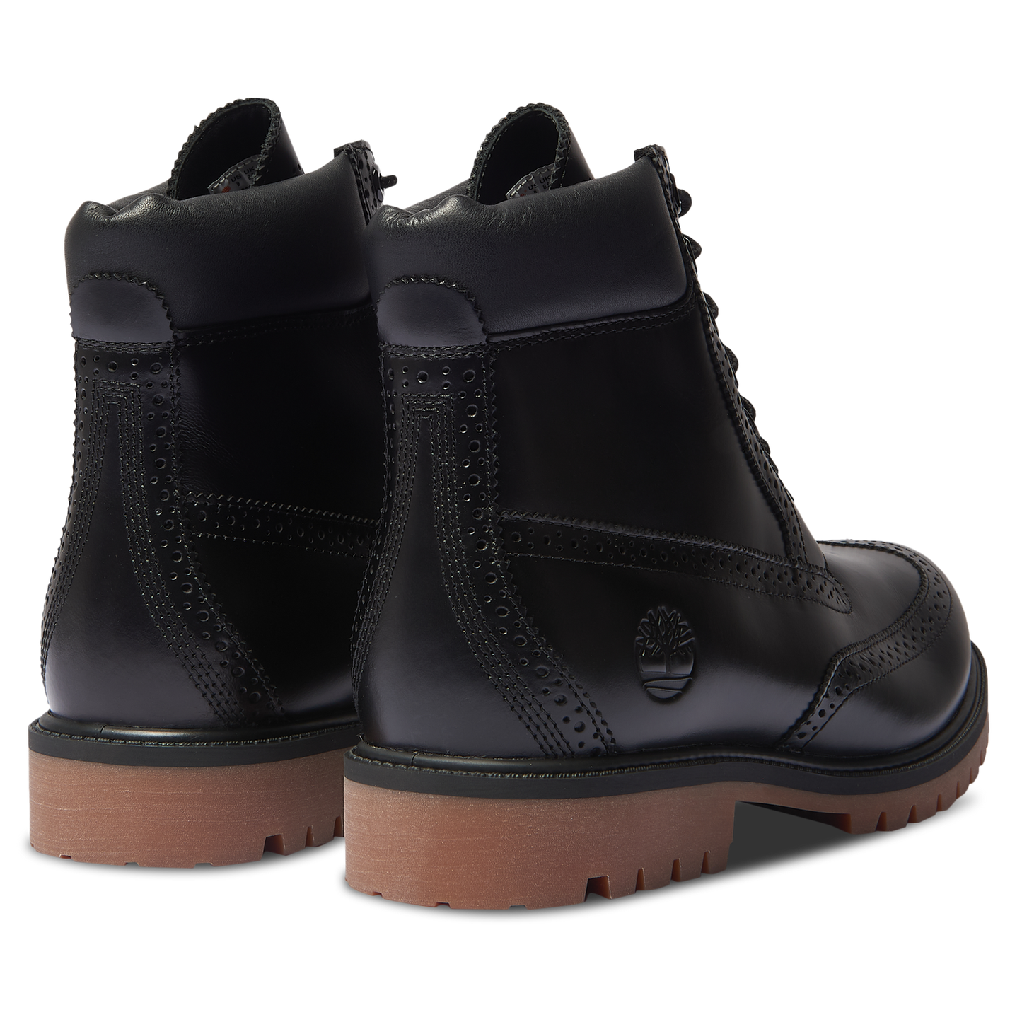 Timberland 6 Inch Brogue Boots - Men's - Heritage Black