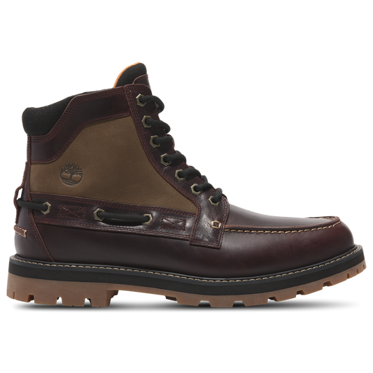 Timberland Britton Road Moc-Toe Boot - Men's - Burgundy/Burgundy/Burgundy