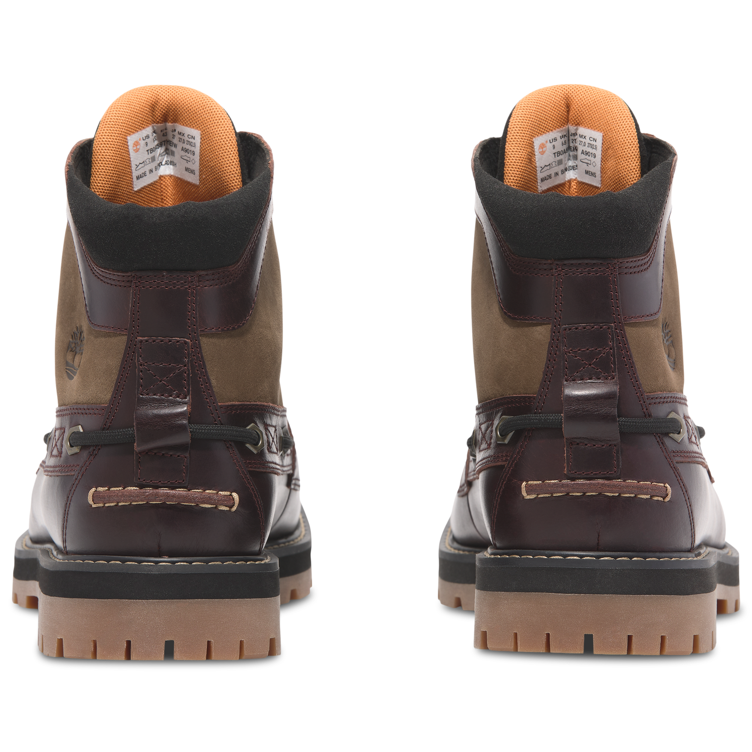 Timberland Britton Road Moc-Toe Boot - Men's - Burgundy/Burgundy/Burgundy