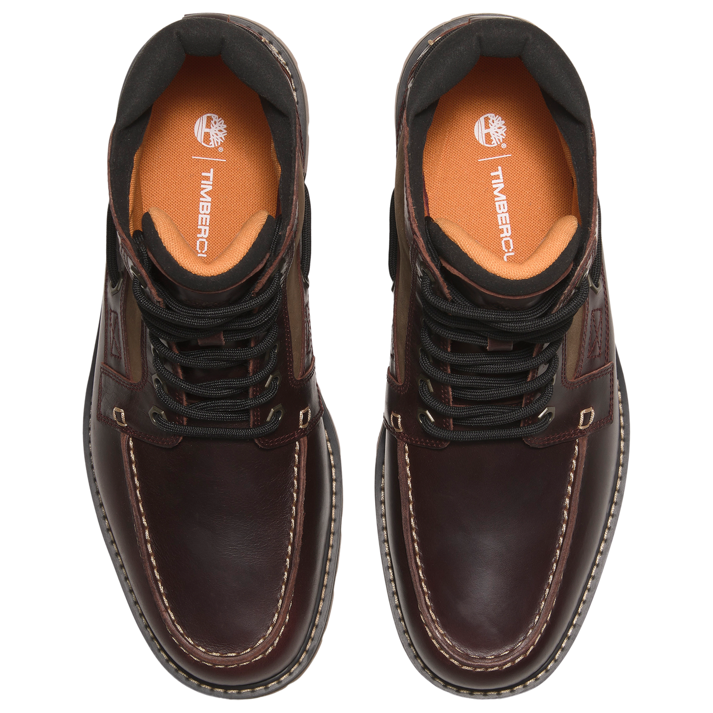 Timberland Britton Road Moc-Toe Boot - Men's - Burgundy/Burgundy/Burgundy