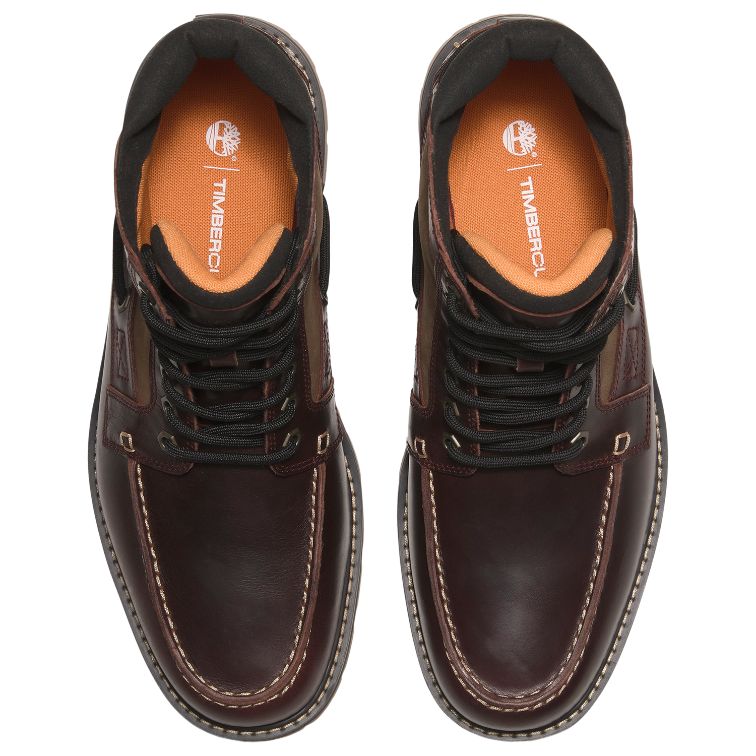 Timberland Britton Road Moc-Toe Boot - Men's - Burgundy/Burgundy/Burgundy