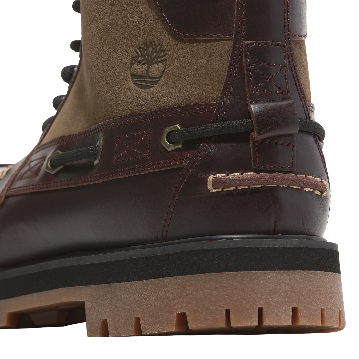 Timberland Britton Road Moc-Toe Boot - Men's - Burgundy/Burgundy/Burgundy