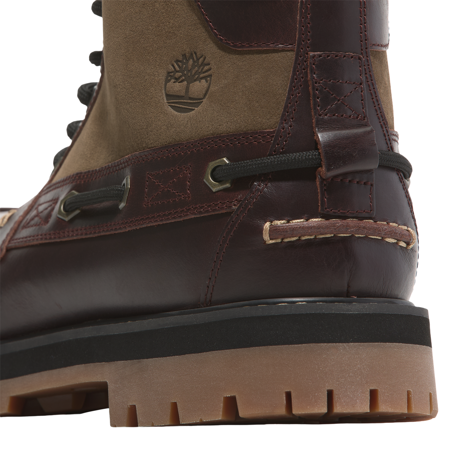 Timberland Britton Road Moc-Toe Boot - Men's - Burgundy/Burgundy/Burgundy