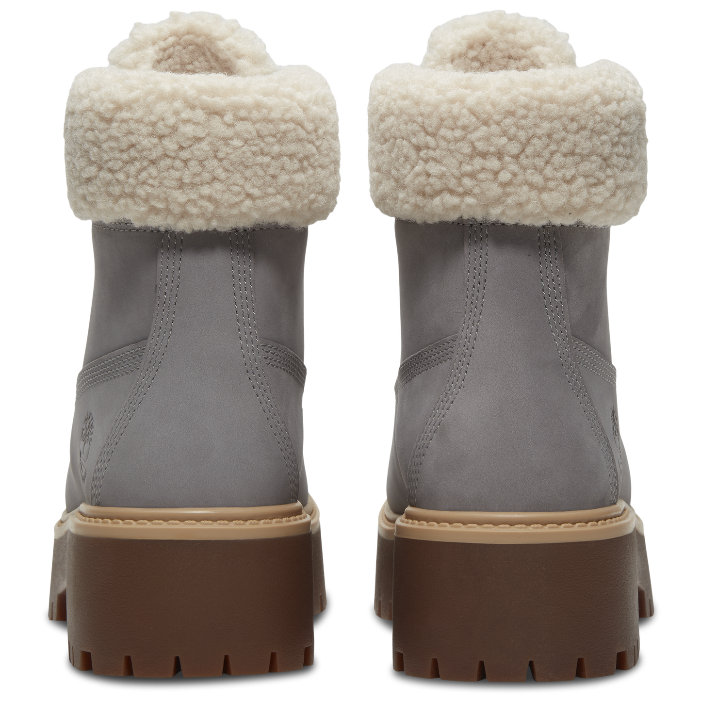 Timberland Stone Street Platform Warm-Lined Waterproof Boot - Women's - Medium Grey/Medium Grey/Medium Grey