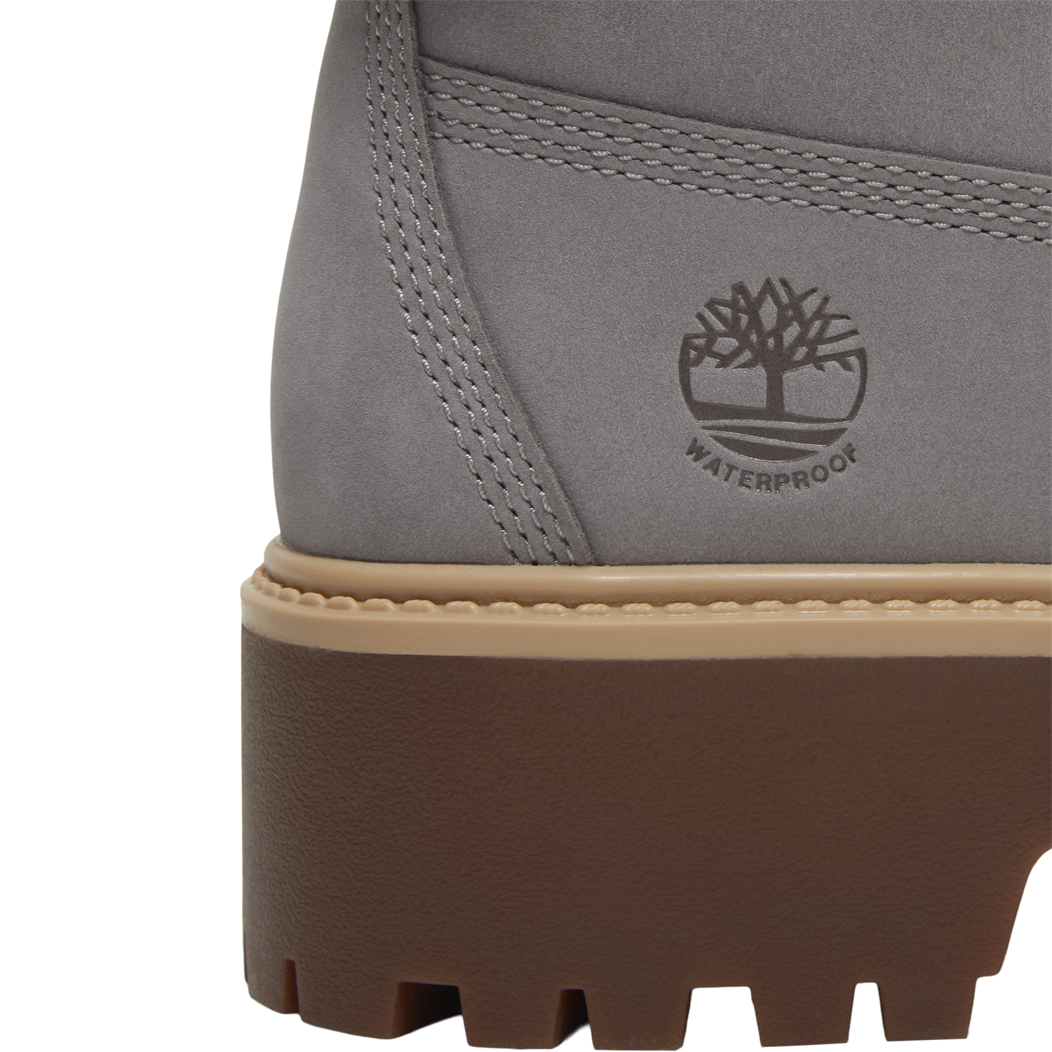 Timberland Stone Street Platform Warm-Lined Waterproof Boot - Women's - Medium Grey/Medium Grey/Medium Grey