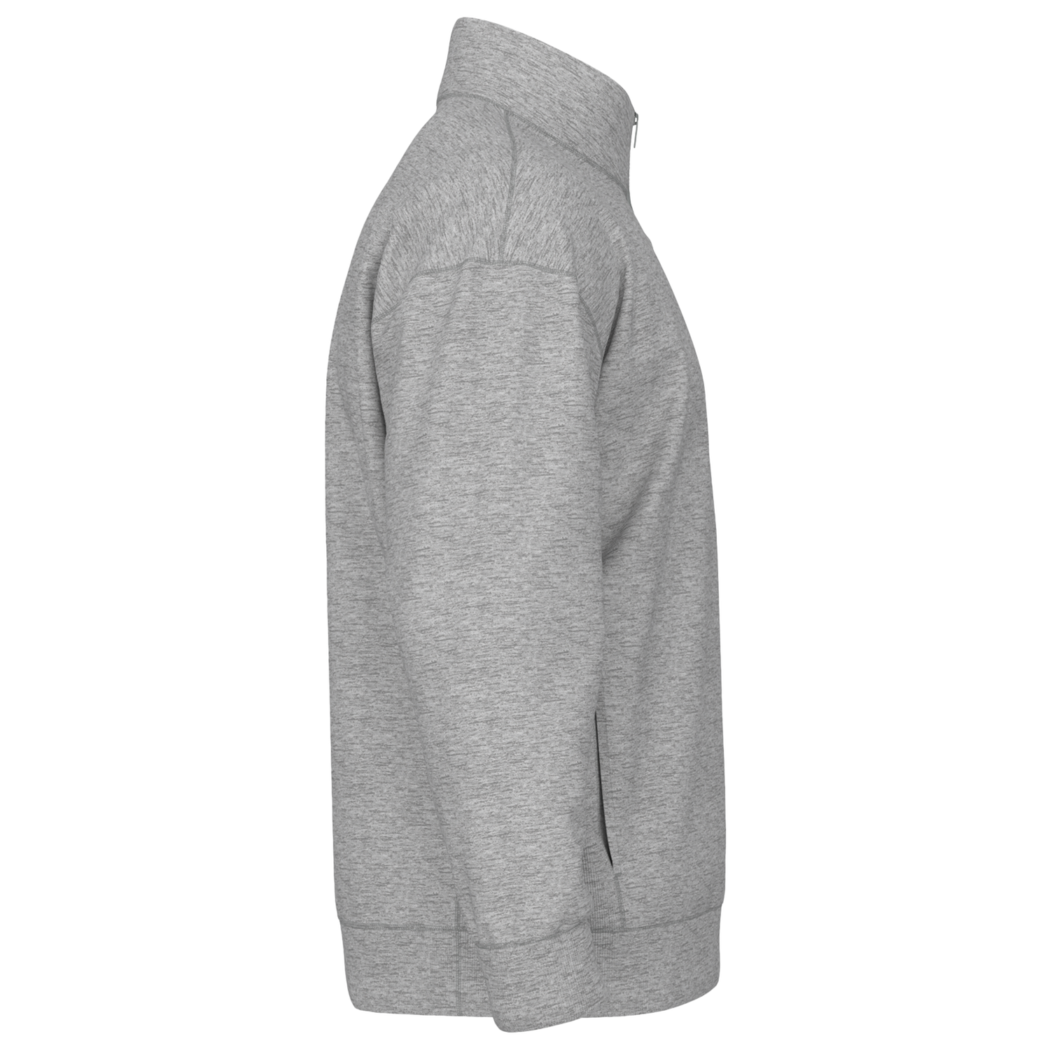New Balance Team Athletics Fleece 1/2 Zip - Men's - Gray/Gray