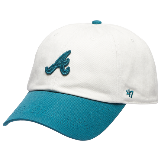 47 Brand Braves Contemporary 47 Clean Up Cap - Men's - Multi/Brown