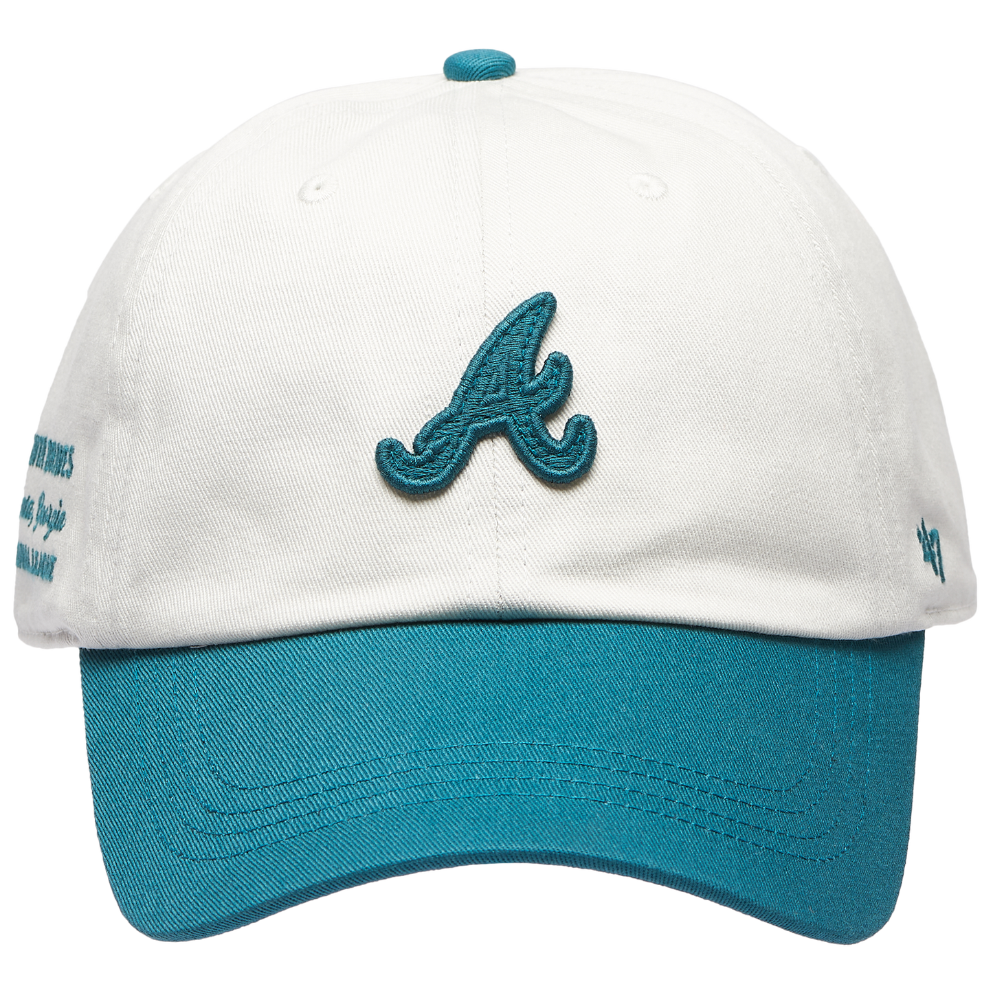 47 Brand Braves Contemporary 47 Clean Up Cap - Men's - Multi/Brown
