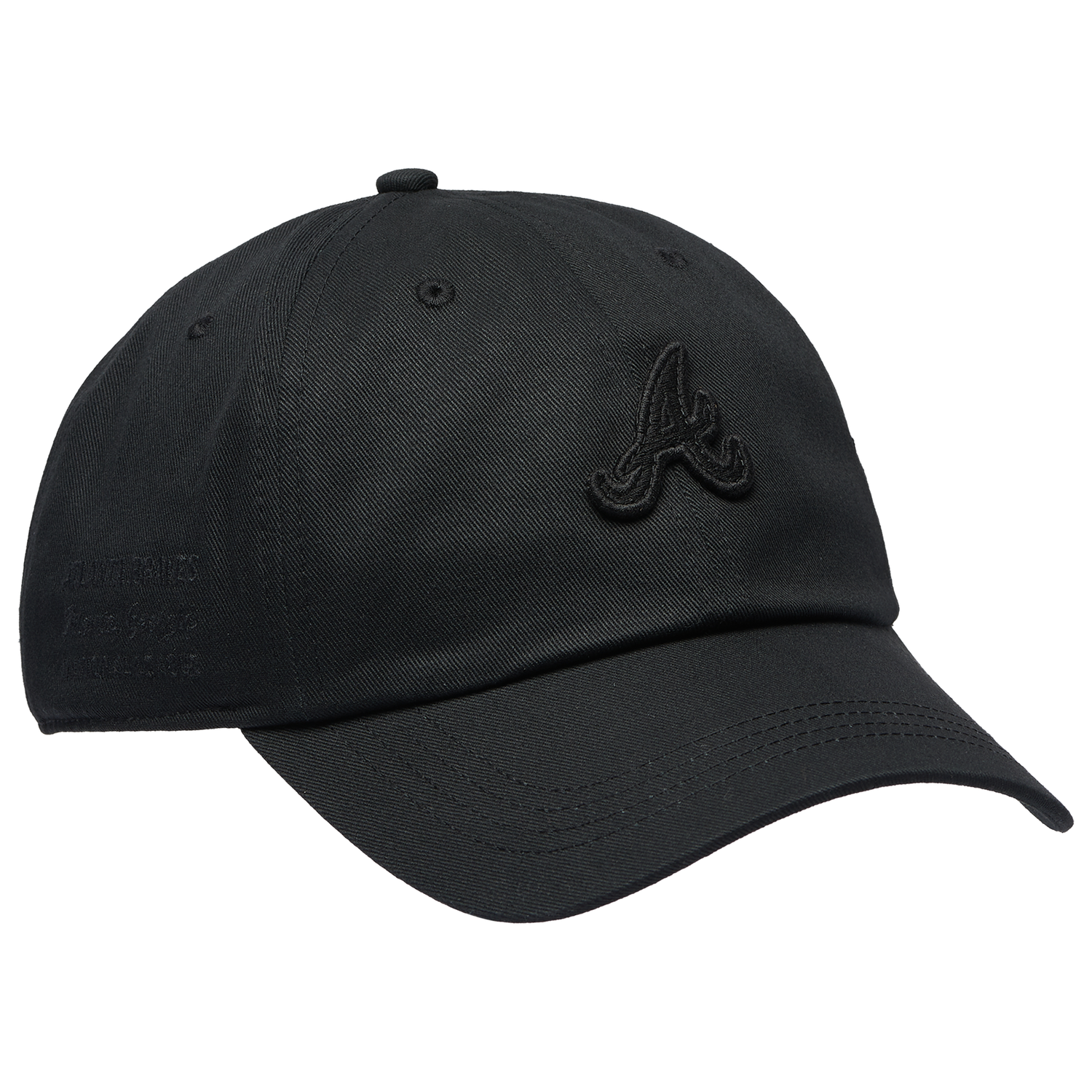 47 Brand Braves Contemporary 47 Clean Up Cap - Men's - Black/Multi