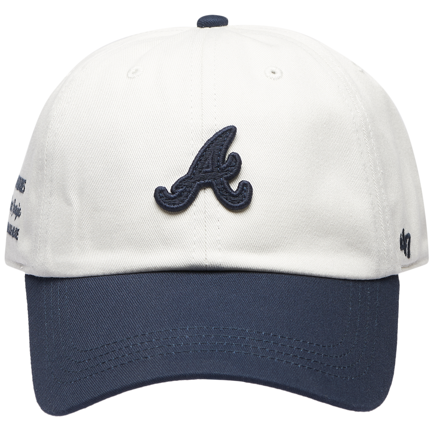 47 Brand Braves Contemporary 47 Clean Up Cap - Men's - Multi/Brown (TT01NSSS)
