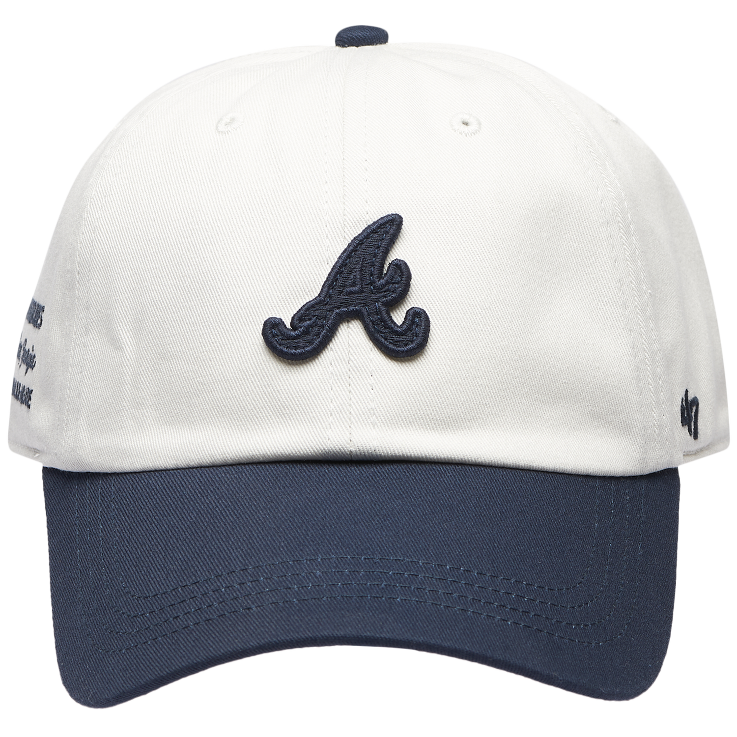 47 Brand Braves Contemporary 47 Clean Up Cap - Men's - Multi/Brown (TT01NSSS)