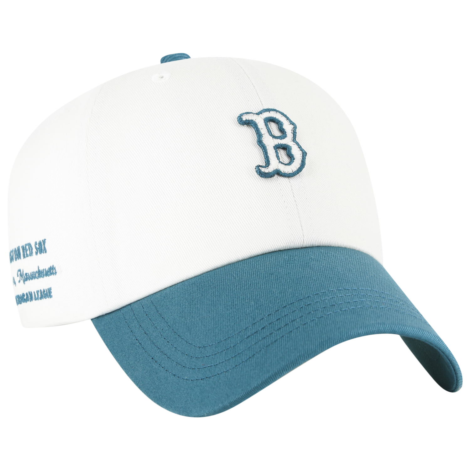 47 Brand Red Sox Contemporary 47 Clean Up Cap - Men's - Teal/Cream