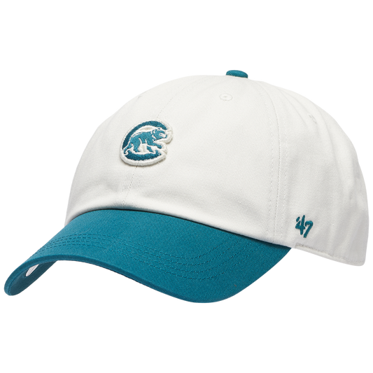 47 Brand Cubs Contemporary 47 Clean Up Cap - Men's - Cream/Teal