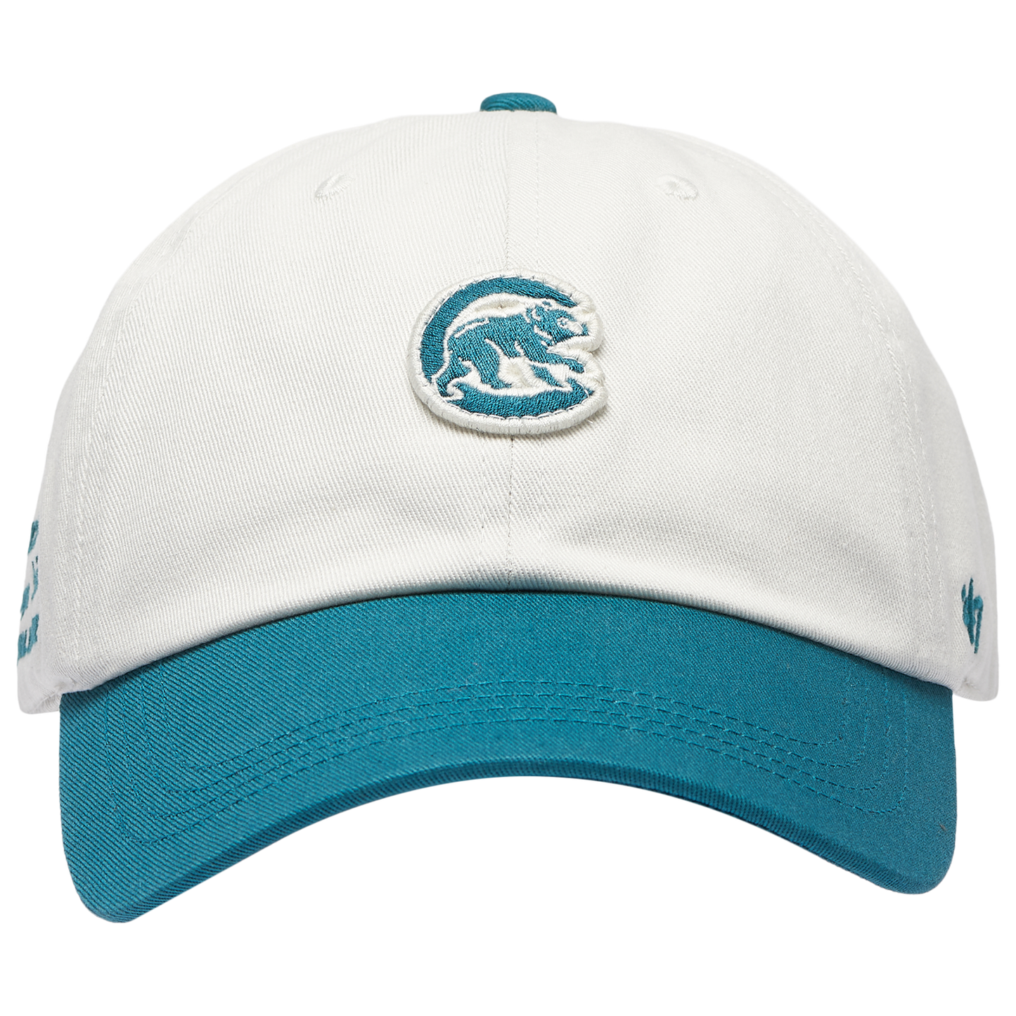 47 Brand Cubs Contemporary 47 Clean Up Cap - Men's - Cream/Teal