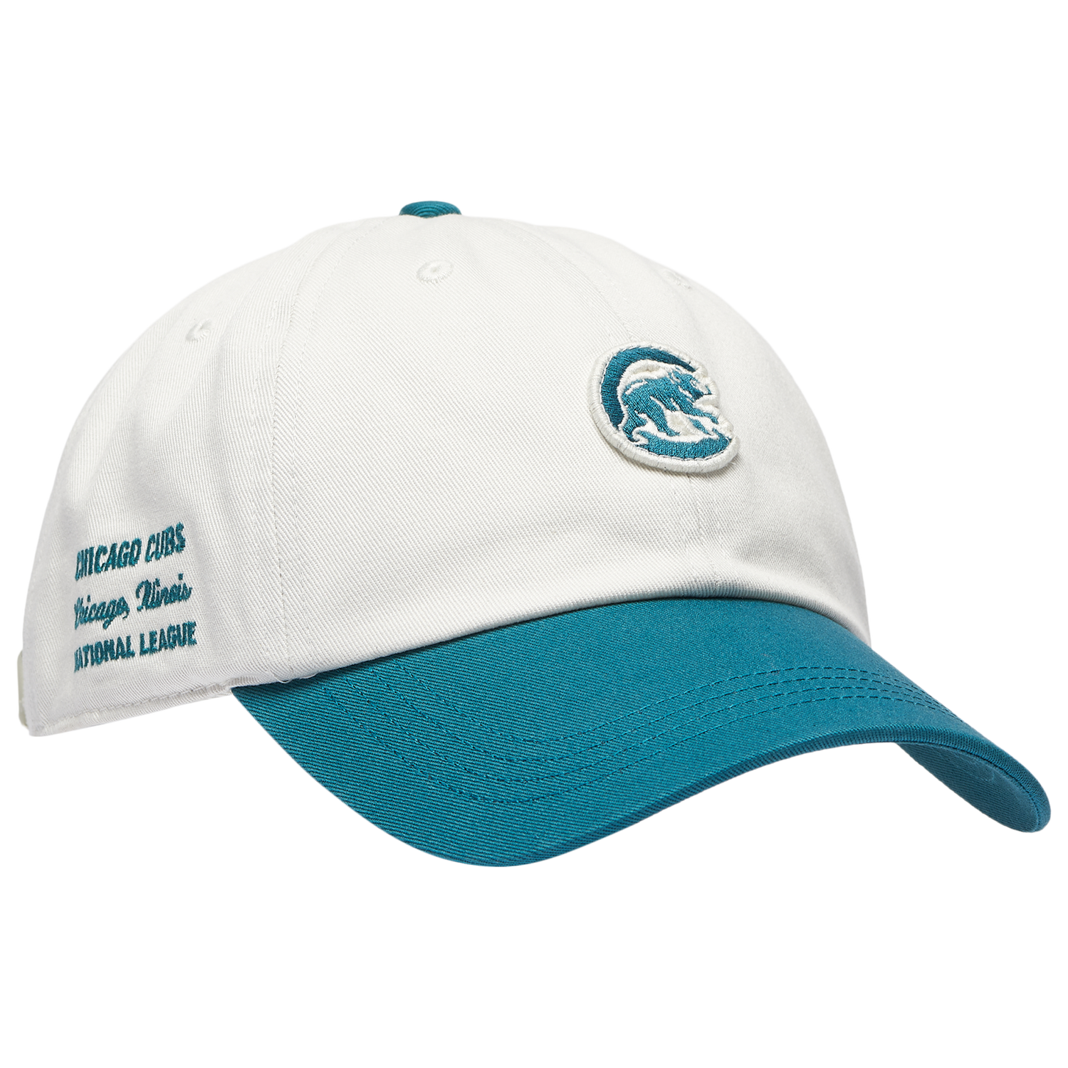 47 Brand Cubs Contemporary 47 Clean Up Cap - Men's - Cream/Teal