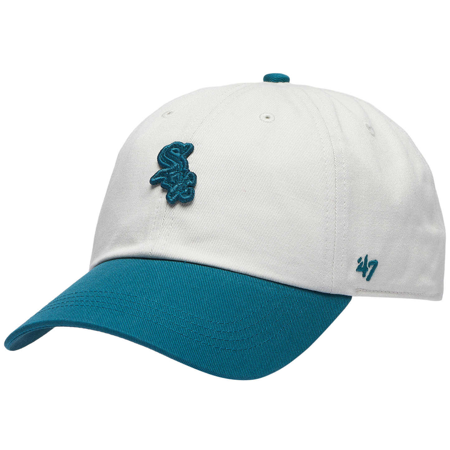 47 Brand White Sox Contemporary 47 Clean Up Cap - Men's - Brown/Multi