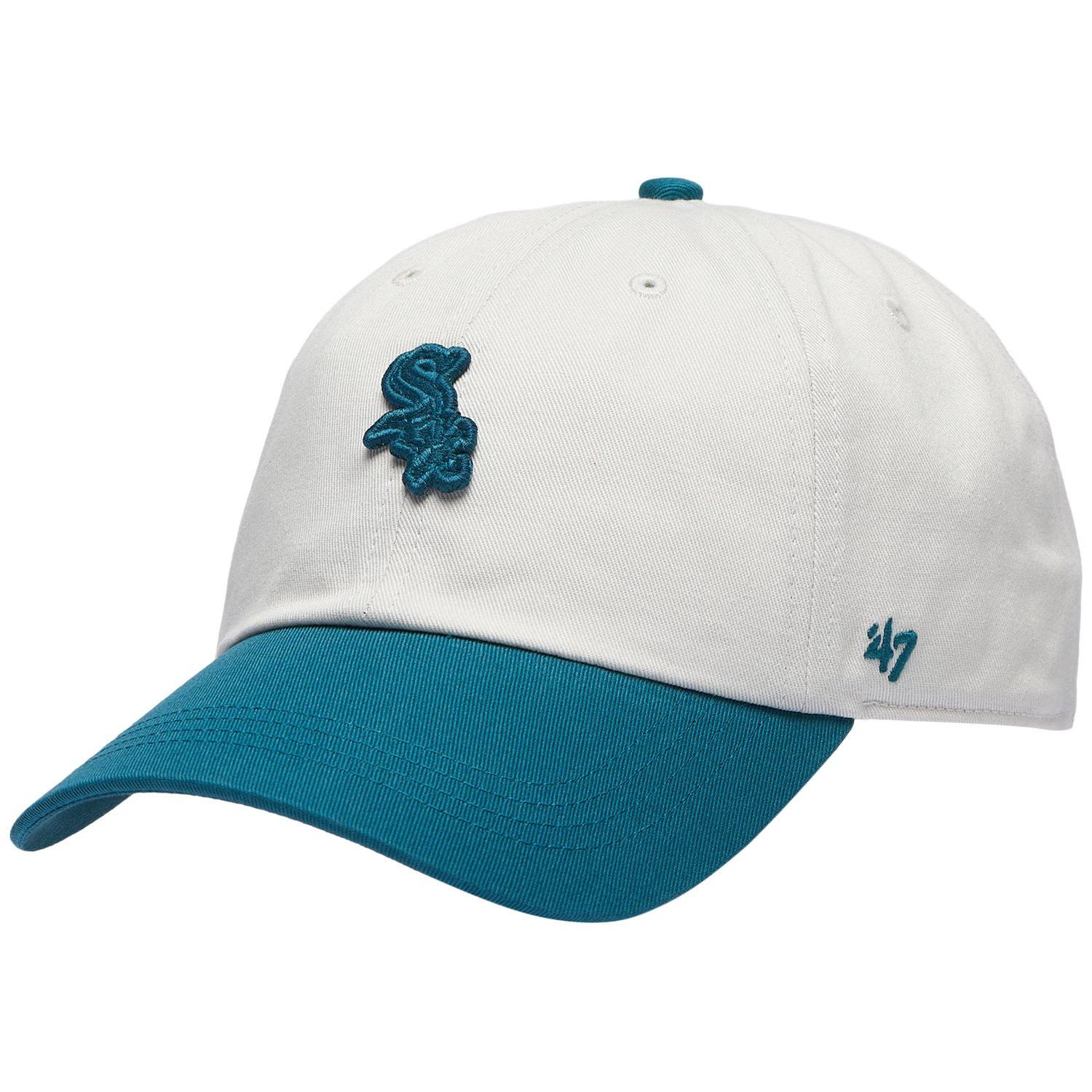 47 Brand White Sox Contemporary 47 Clean Up Cap - Men's - Brown/Multi