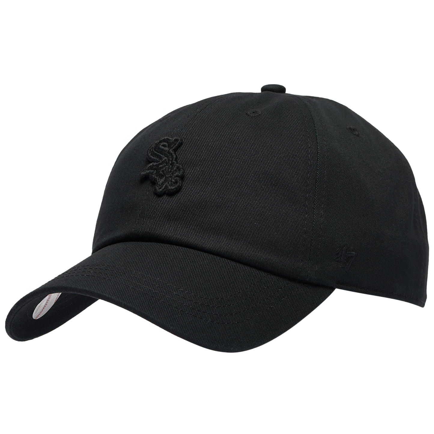 47 Brand White Sox Contemporary 47 Clean Up Cap - Men's - Black/Multi