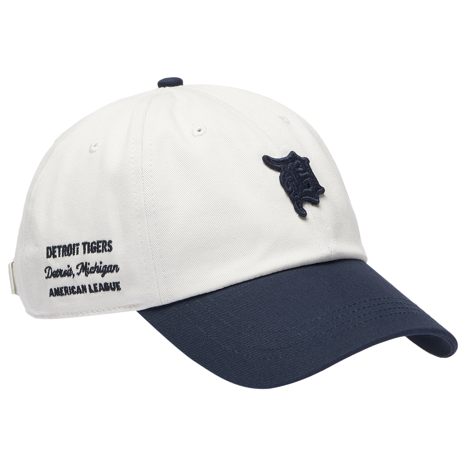 47 Brand Tigers Contemporary 47 Clean Up Cap - Men's - White/Black