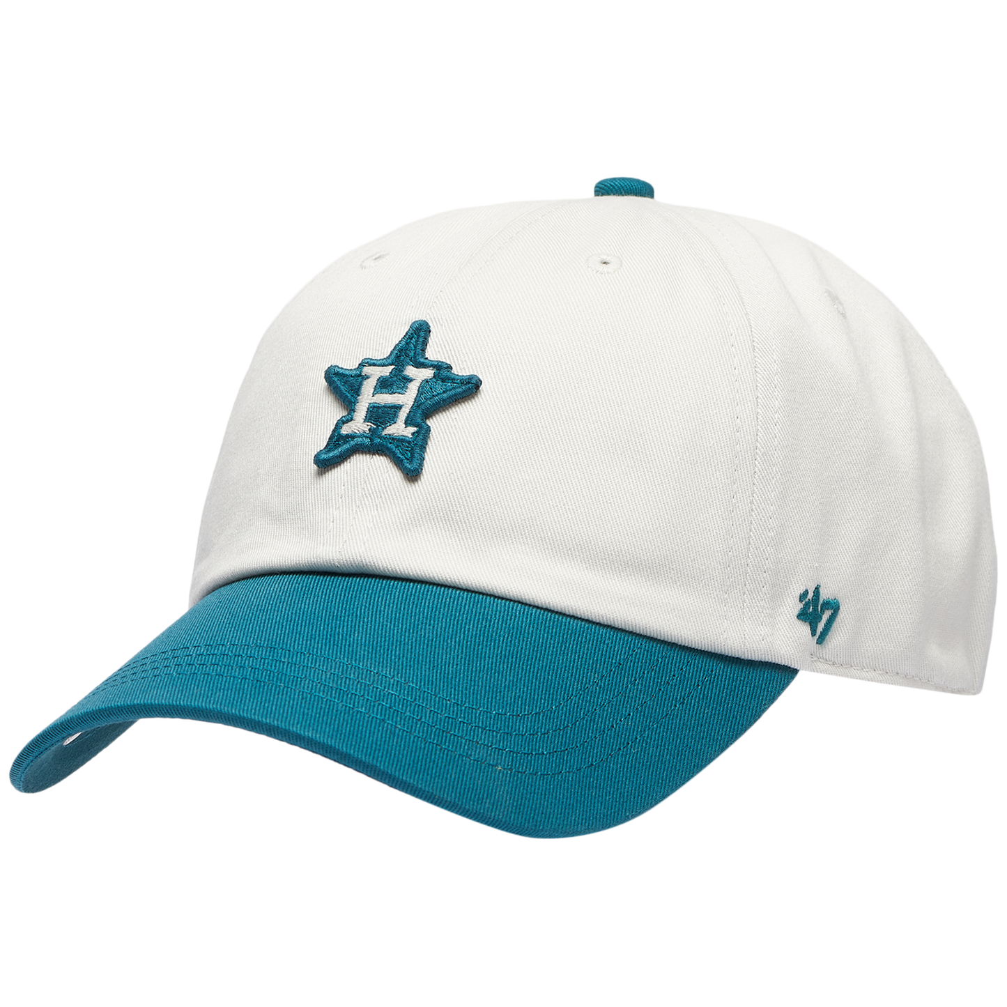 47 Brand Astros Contemporary 47 Clean Up Cap - Men's - White/Black