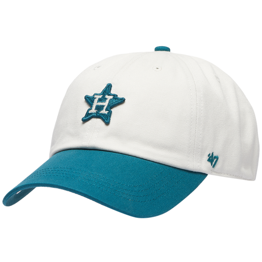47 Brand Astros Contemporary 47 Clean Up Cap - Men's - White/Black