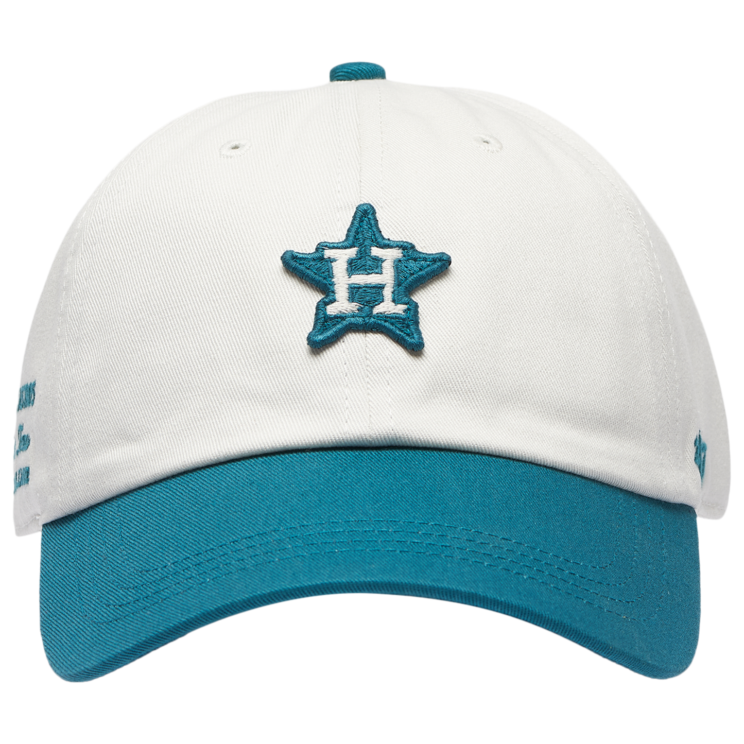47 Brand Astros Contemporary 47 Clean Up Cap - Men's - White/Black