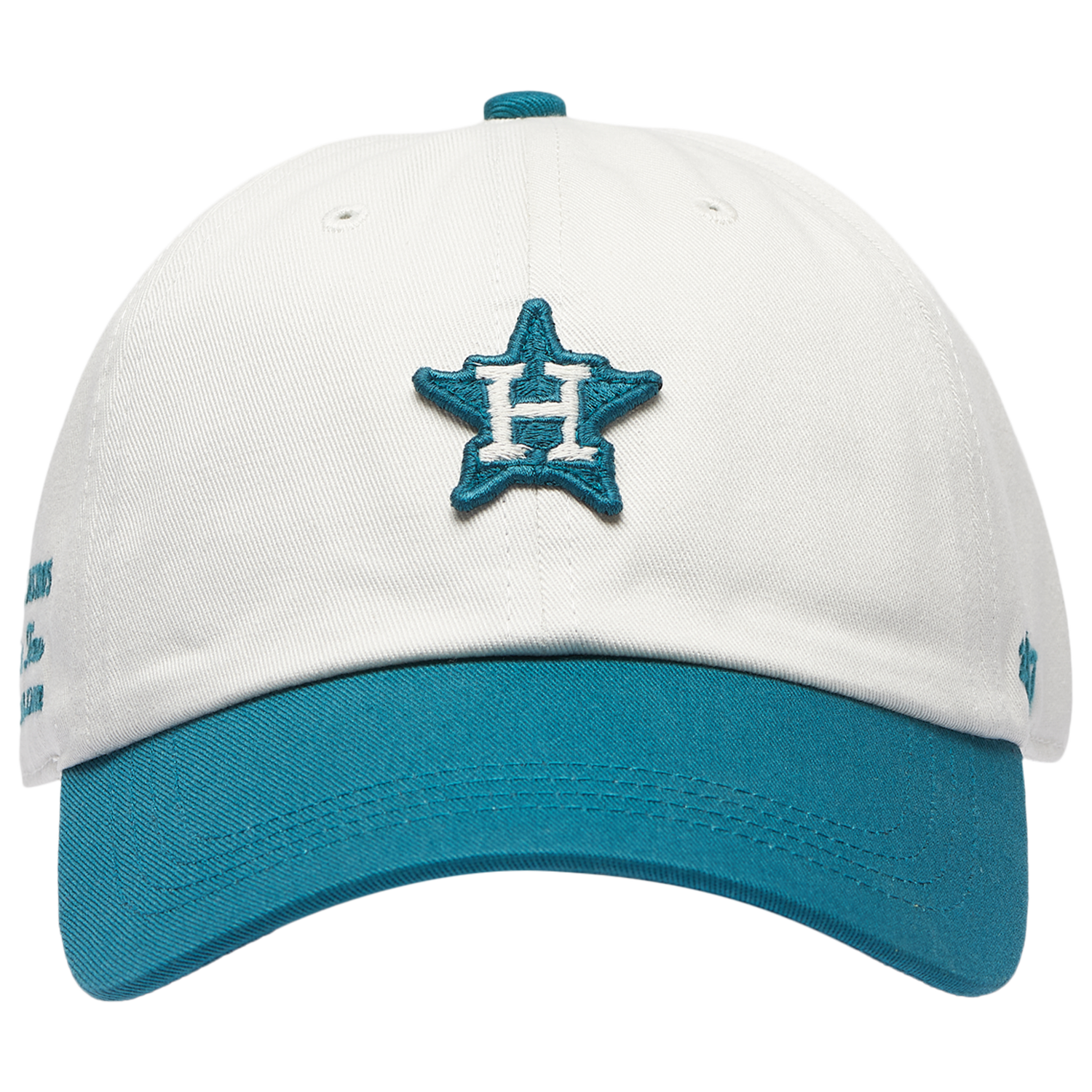 47 Brand Astros Contemporary 47 Clean Up Cap - Men's - White/Black