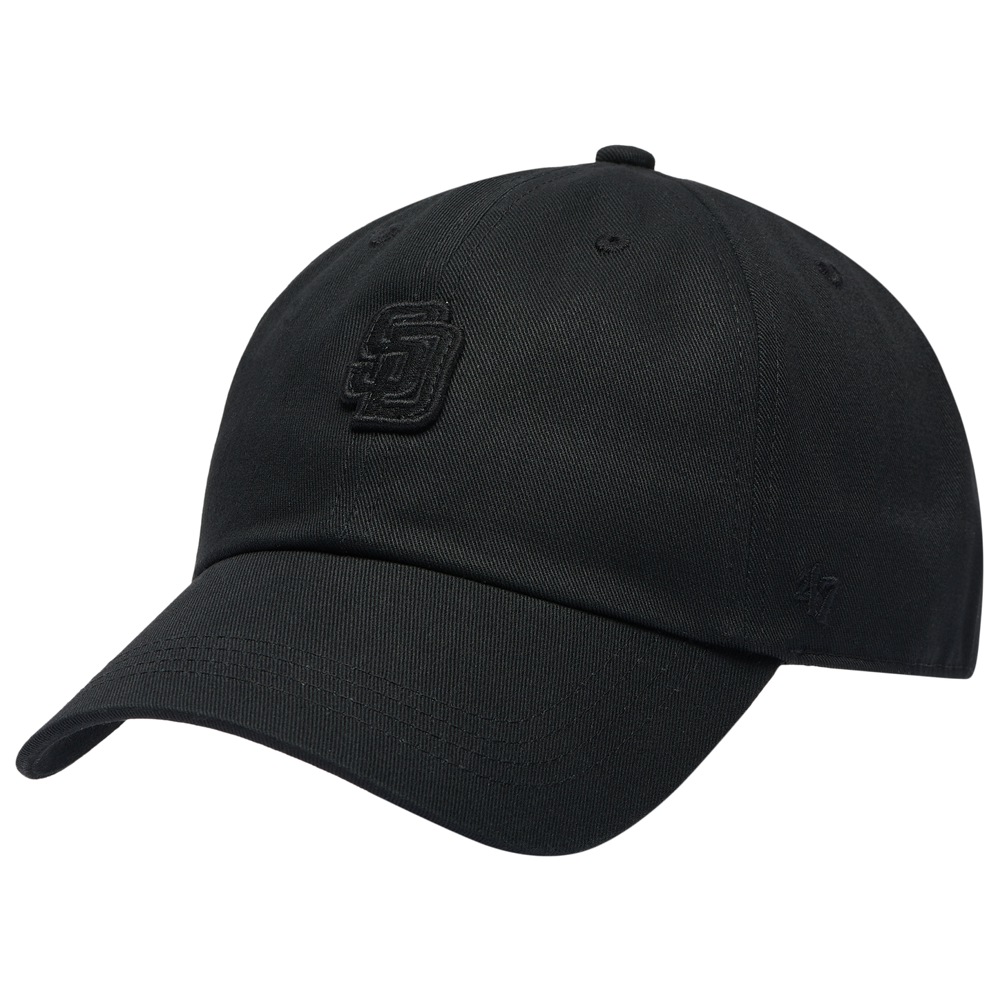 47 Brand Padres Contemporary 47 Clean Up Cap - Men's - Black/Multi