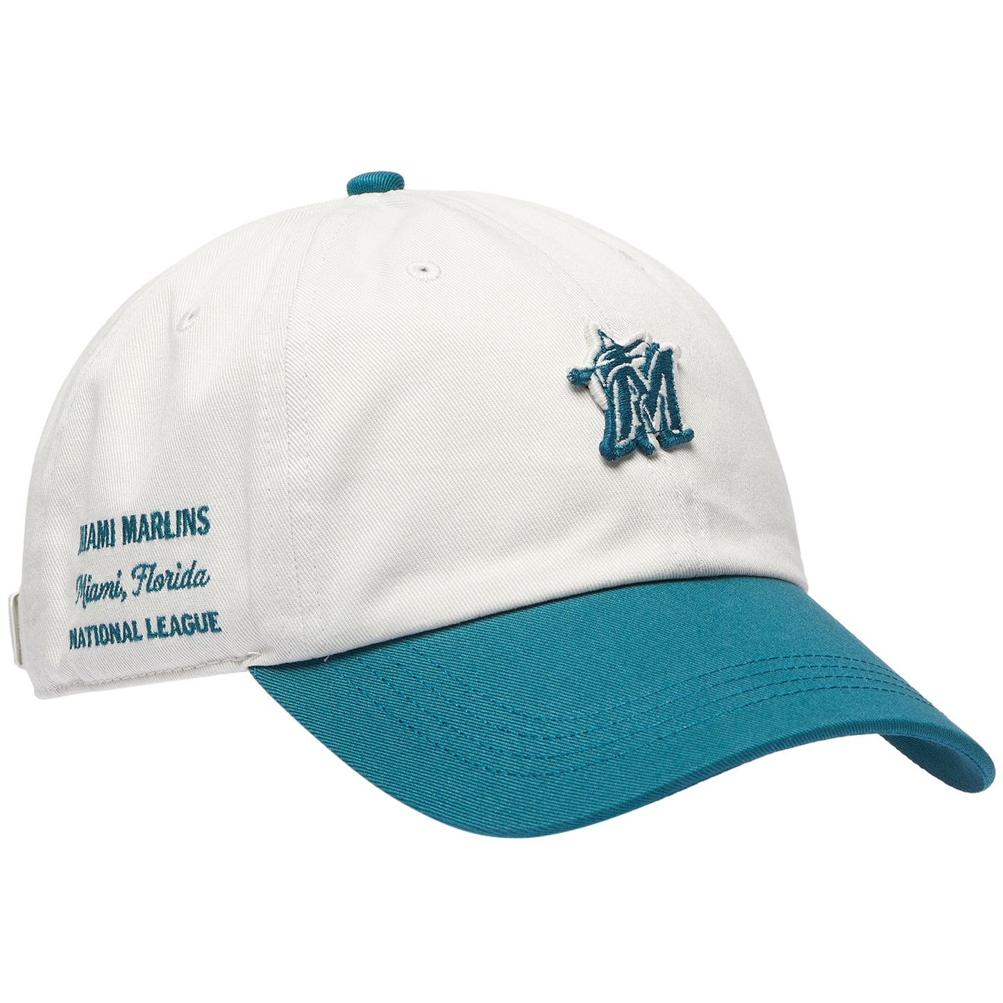 47 Brand Marlins Contemporary 47 Clean Up Cap - Men's - Multi/Brown