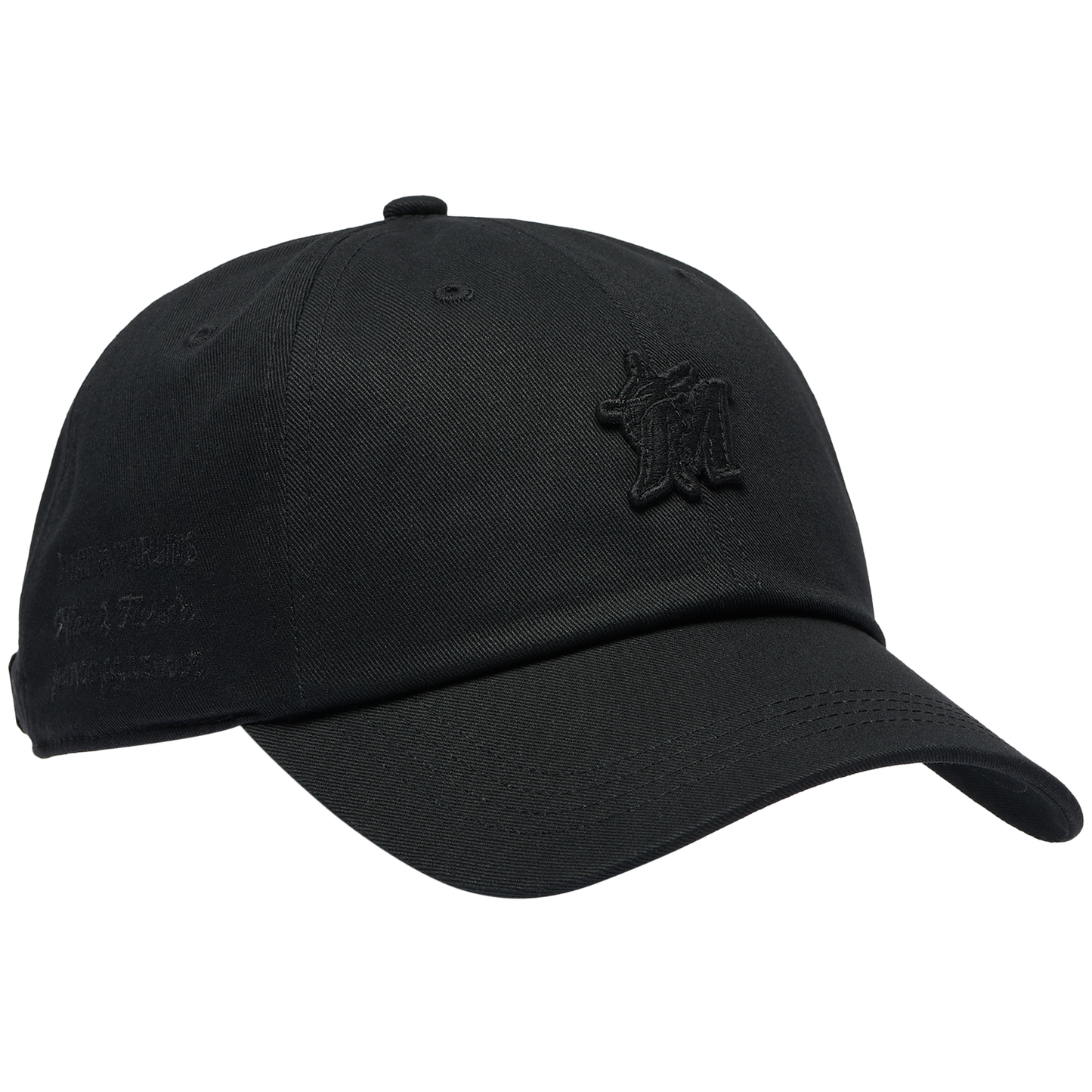 47 Brand Marlins Contemporary 47 Clean Up Cap - Men's - Black/Multi