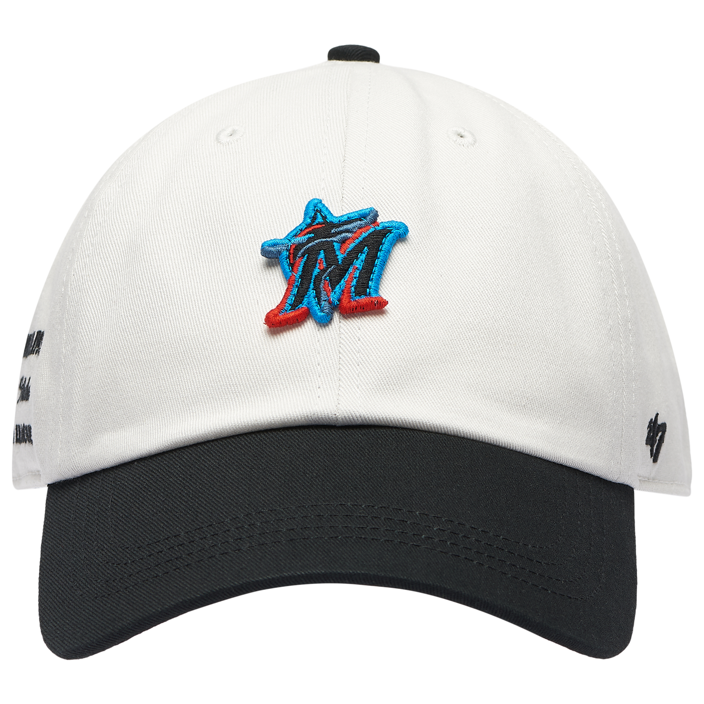 47 Brand Marlins Contemporary 47 Clean Up Cap - Men's - Brown/Multi