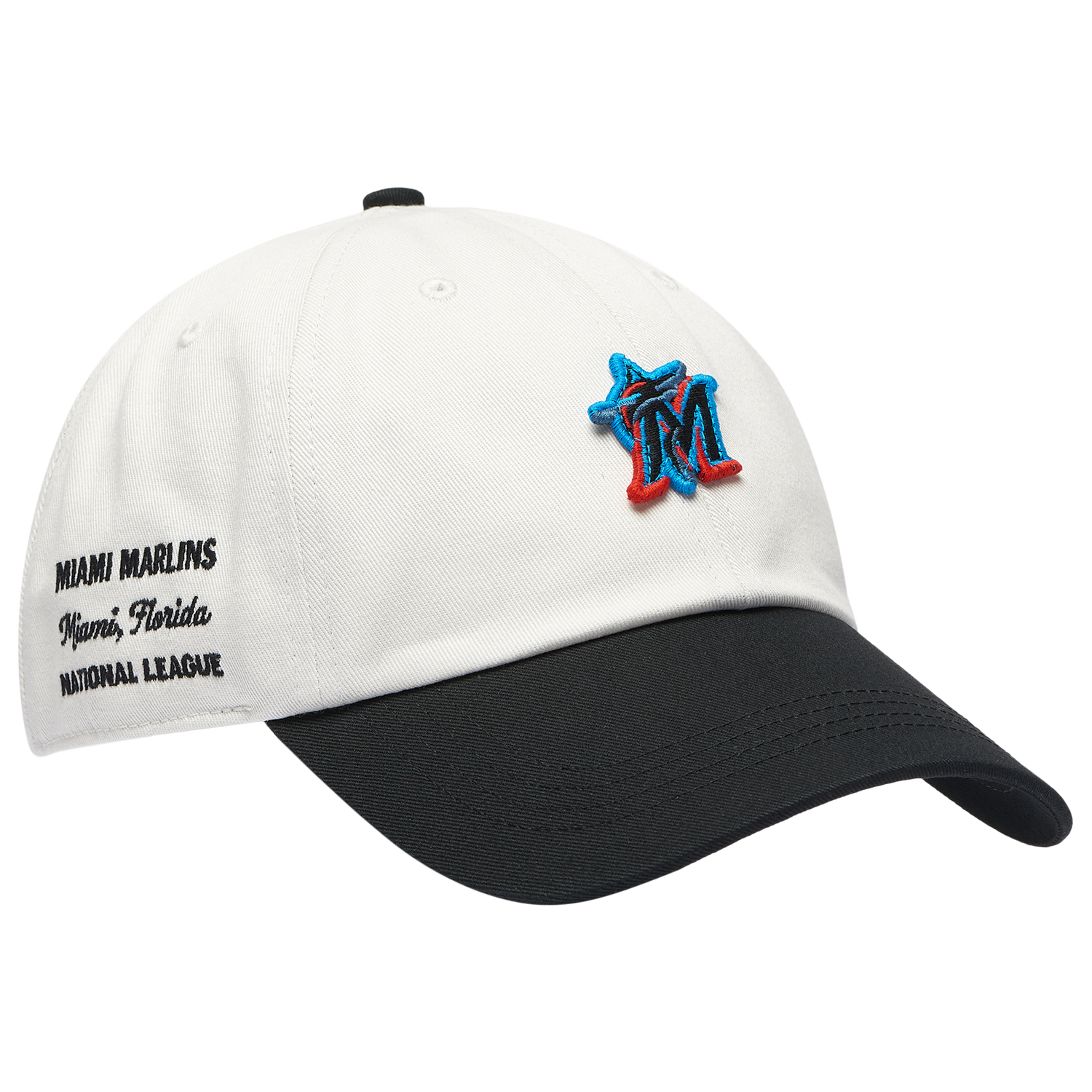 47 Brand Marlins Contemporary 47 Clean Up Cap - Men's - Brown/Multi