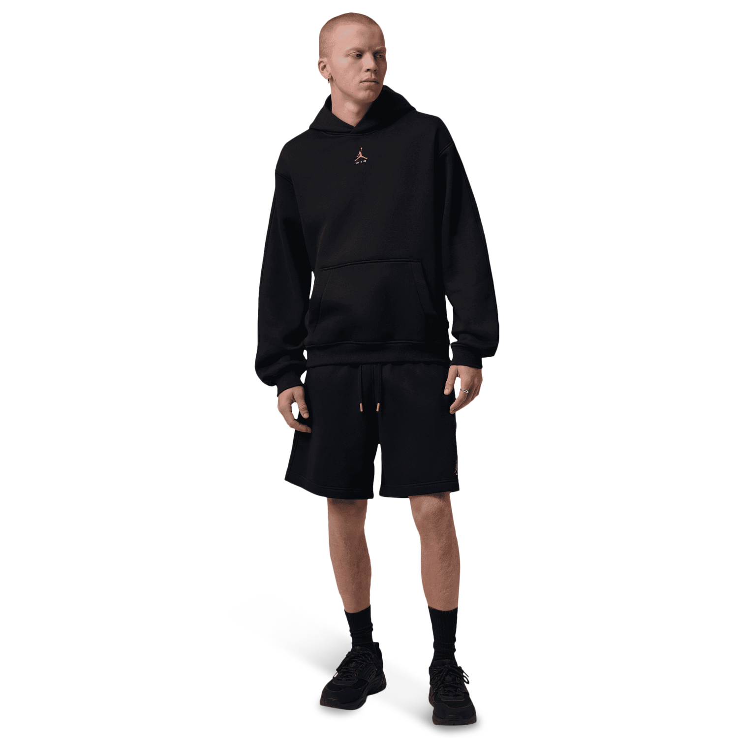 Jordan Brooklyn Pullover Hoodie - Men's - Black