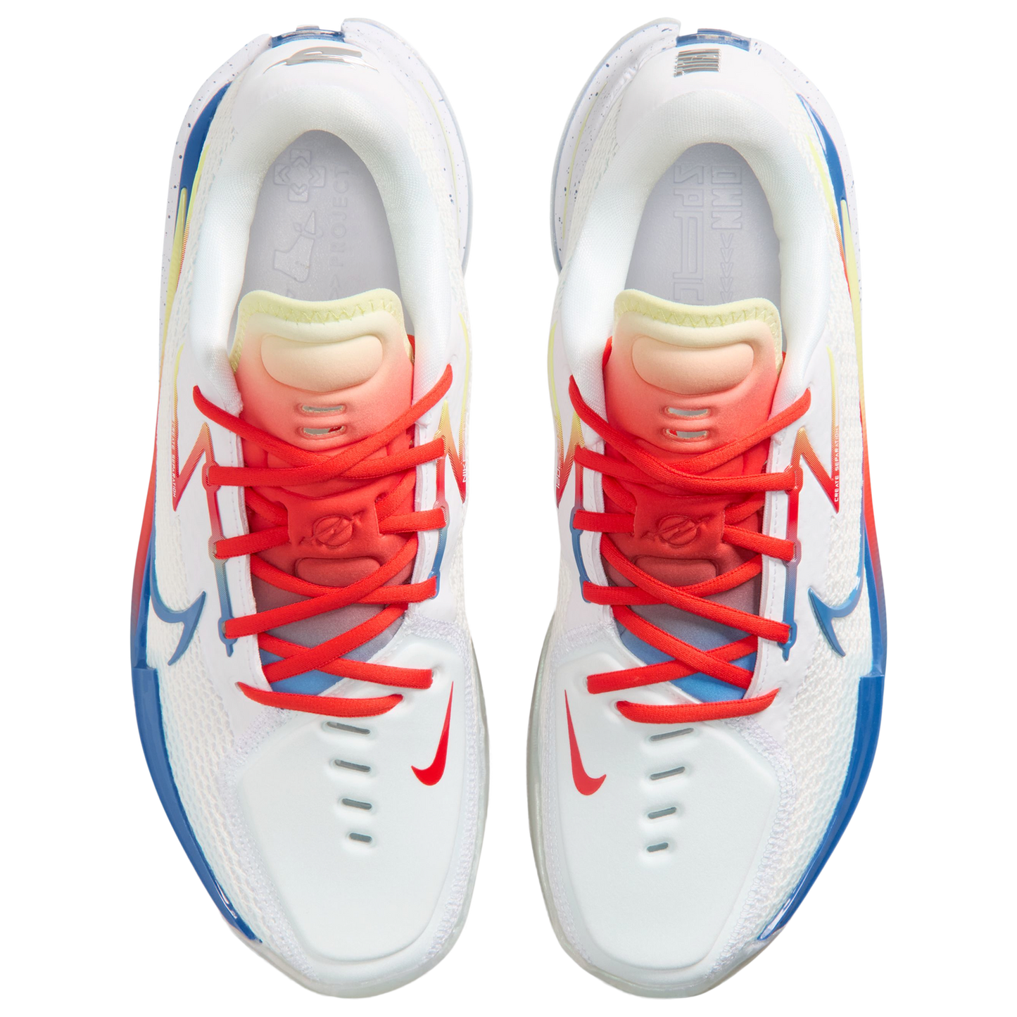 Nike G.T. Cut 1 - Men's - White/Chile Red/Blue