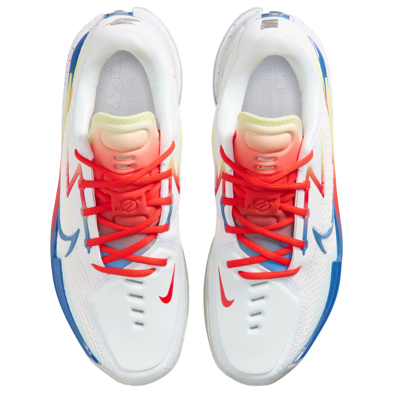 Nike G.T. Cut 1 - Men's - White/Chile Red/Blue
