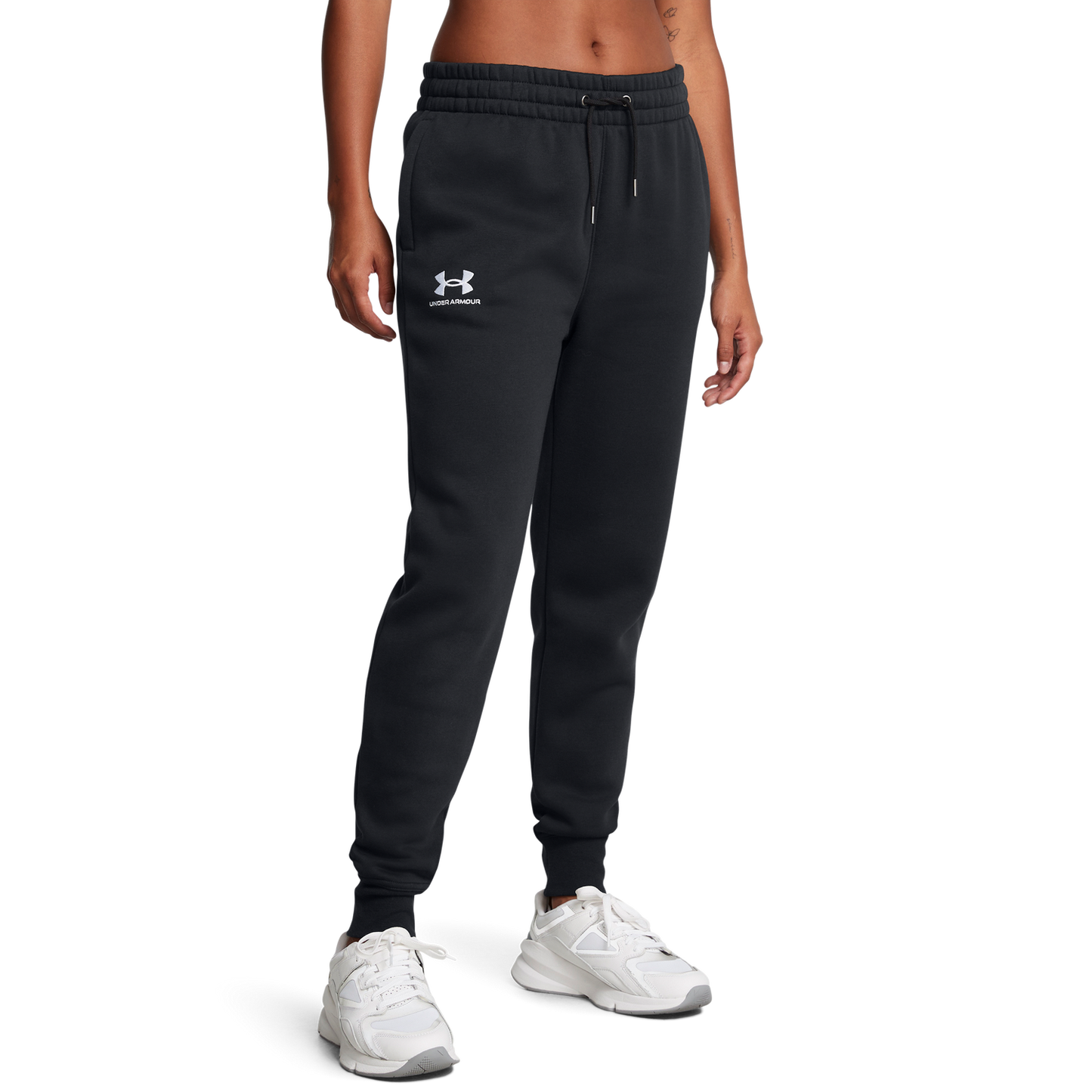 Under Armour Icon Fleece Jogger - Women's - Black/Black/White