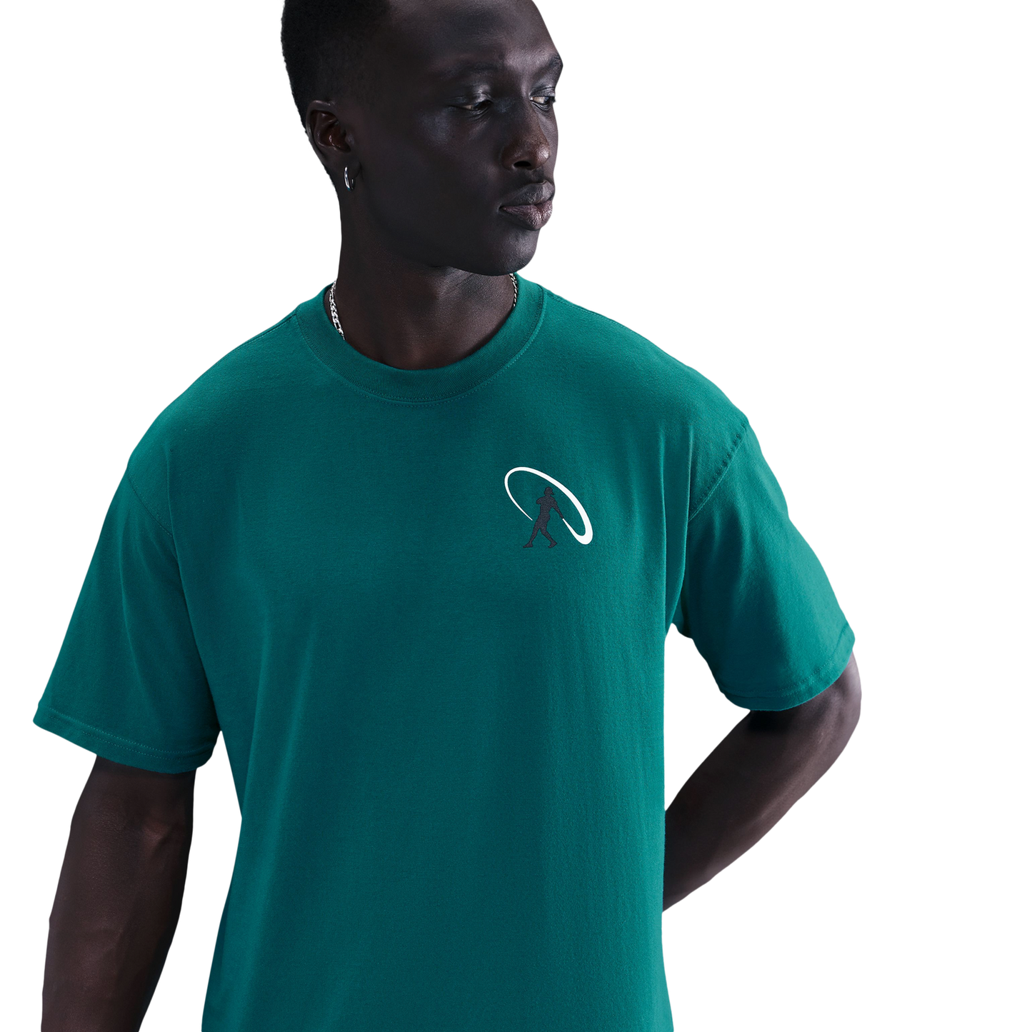 Nike Max 90 KGJ Short Sleeve T-Shirt - Men's - Fresh Water/Green