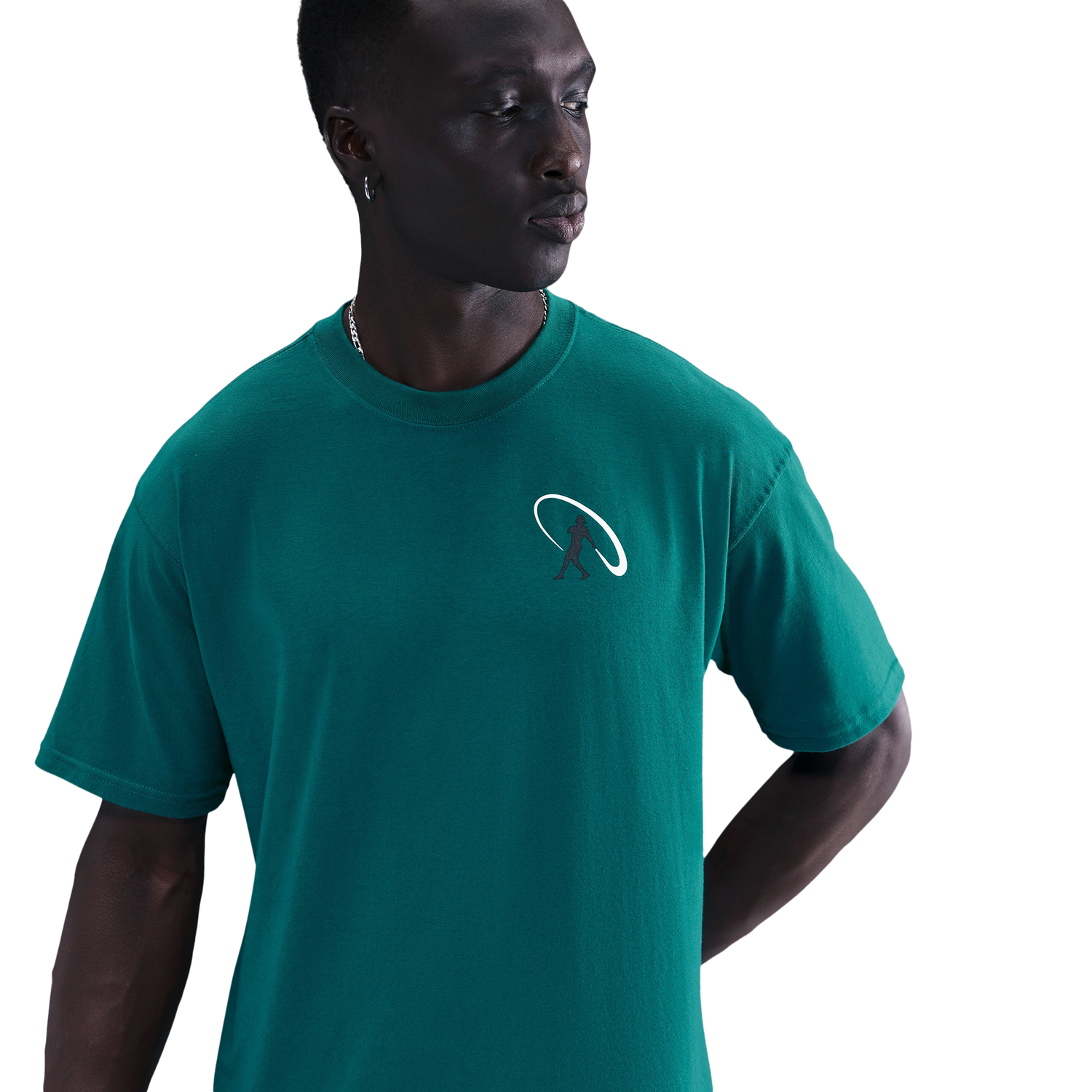 Nike Max 90 KGJ Short Sleeve T-Shirt - Men's - Fresh Water/Green