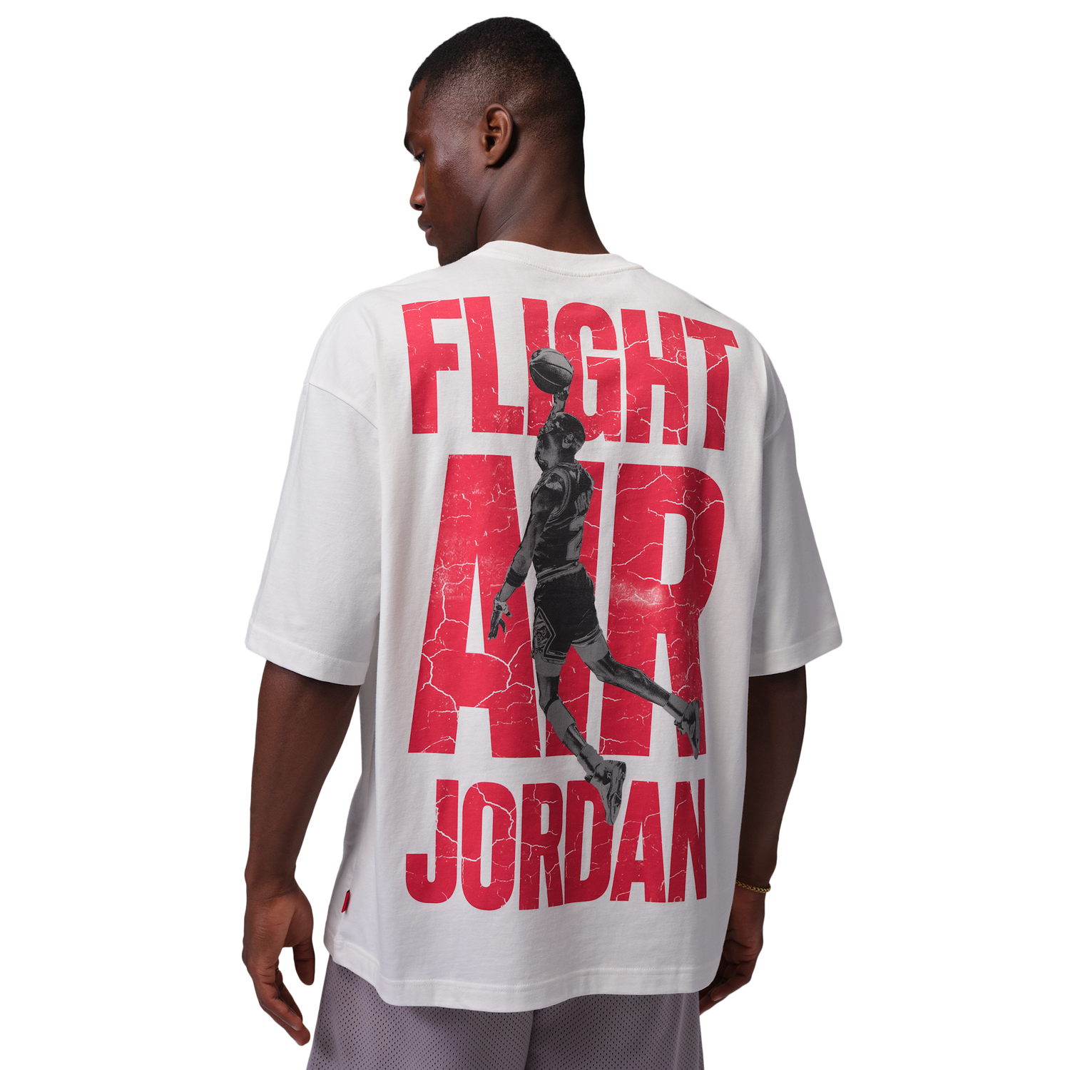 Jordan Flight GFX 96 Short Sleeve Crew - Men's - White