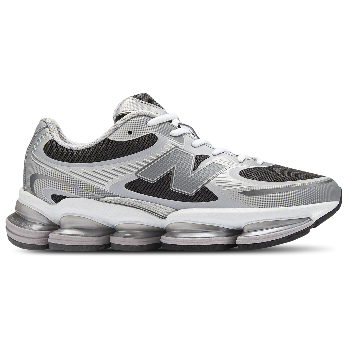 New Balance 2000 - Men's - Silver Metallic/Faded Black/White