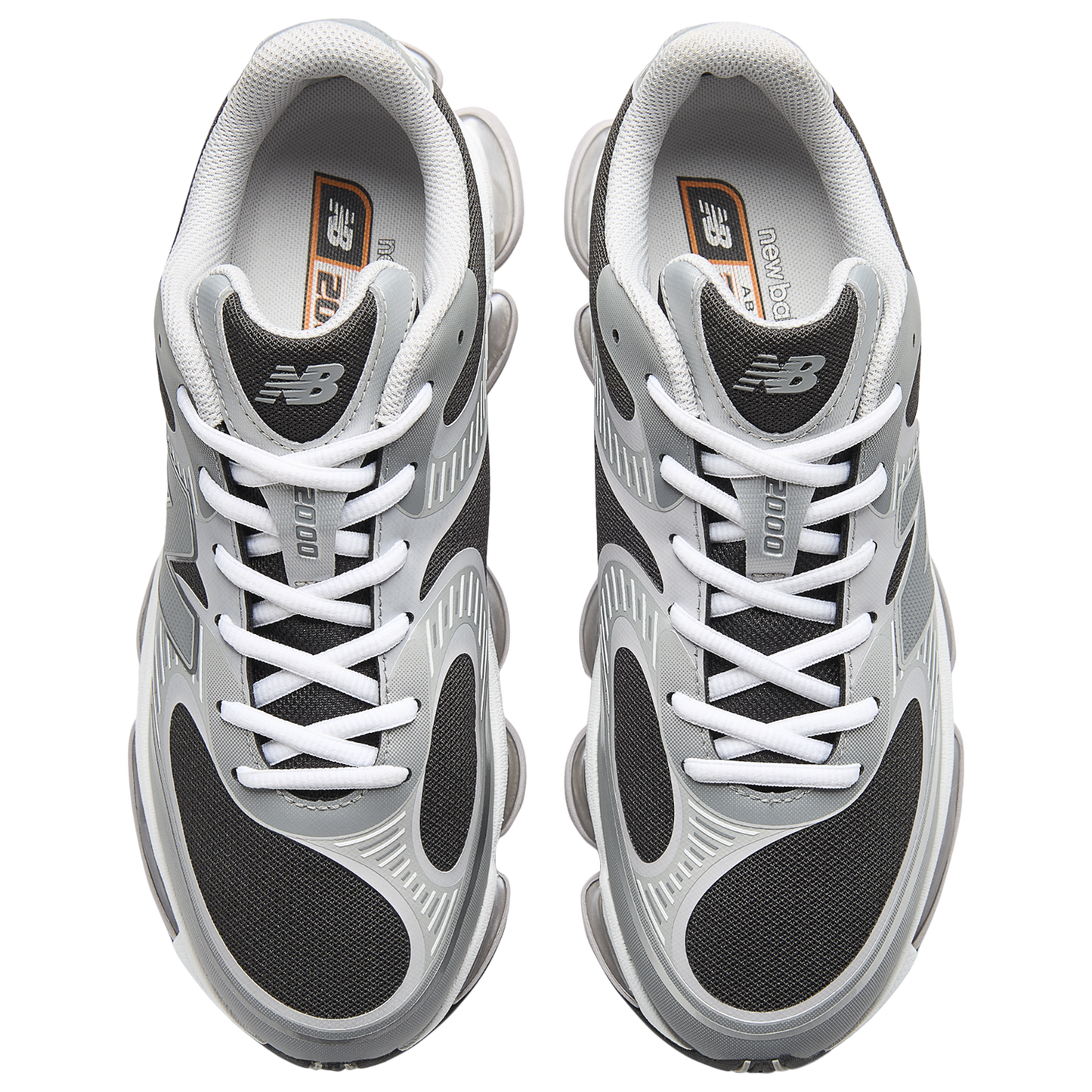 New Balance 2000 - Men's - Silver Metallic/Faded Black/White