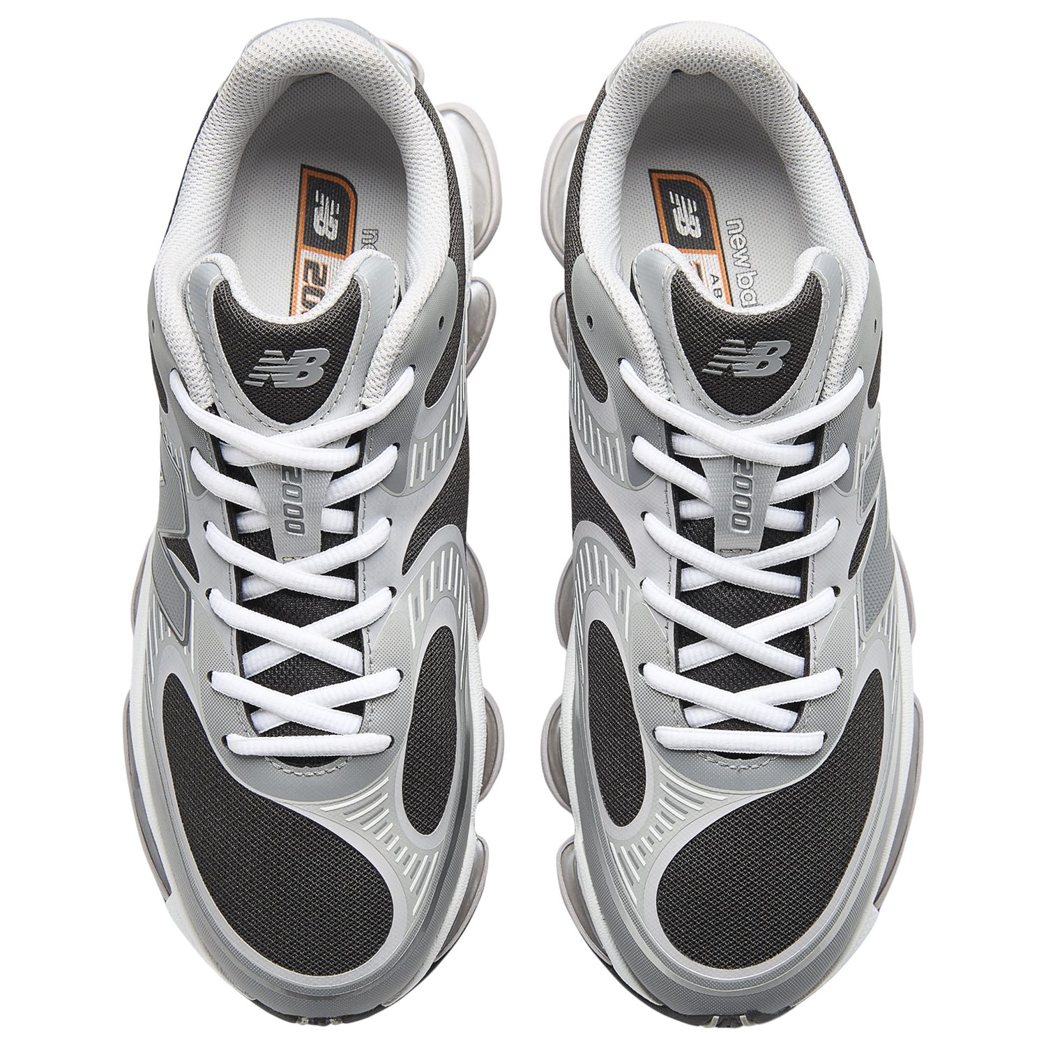 New Balance 2000 - Men's - Silver Metallic/Faded Black/White