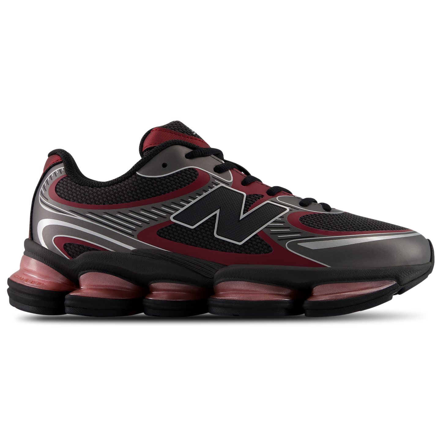 New Balance 2000 - Men's - Black Cement/Podium Red
