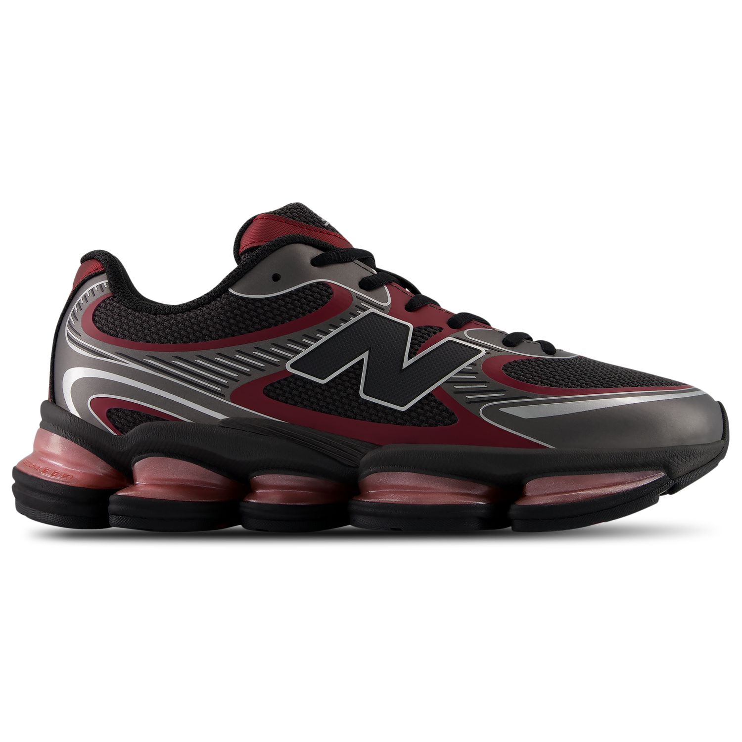 New Balance 2000 - Men's - Black Cement/Podium Red