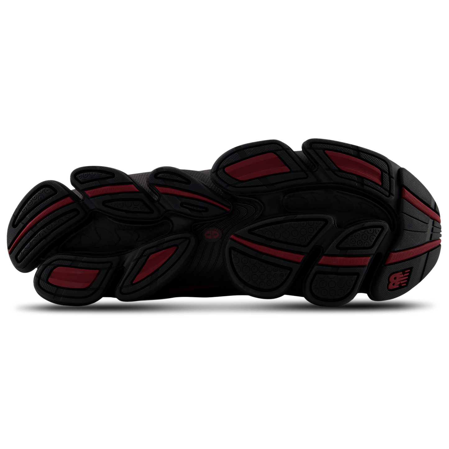 New Balance 2000 - Men's - Black Cement/Podium Red