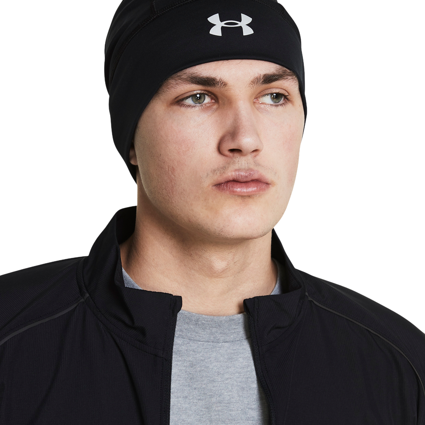 Under Armour Velociti Storm Beanie - Men's - Black/Black/Reflective