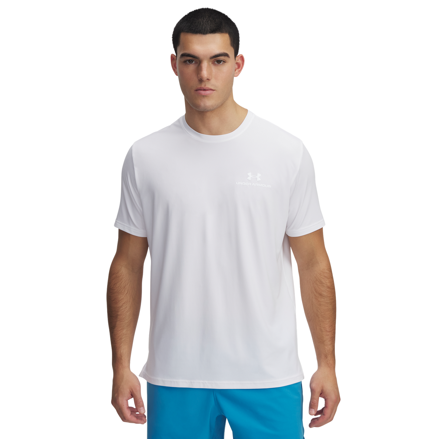 Under Armour Vanish Energy Short Sleeve T-Shirt - Men's - White/White